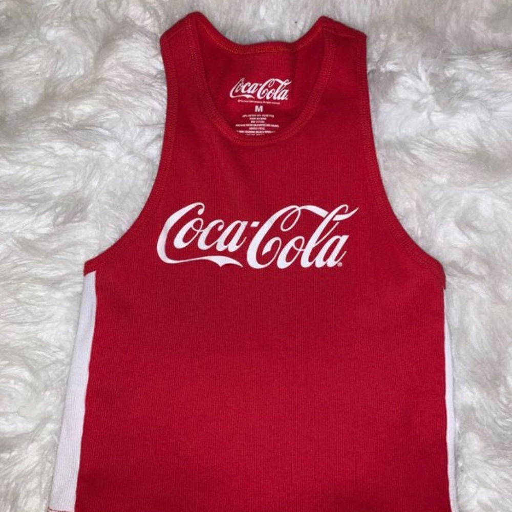 Coca-cola cropped shirt